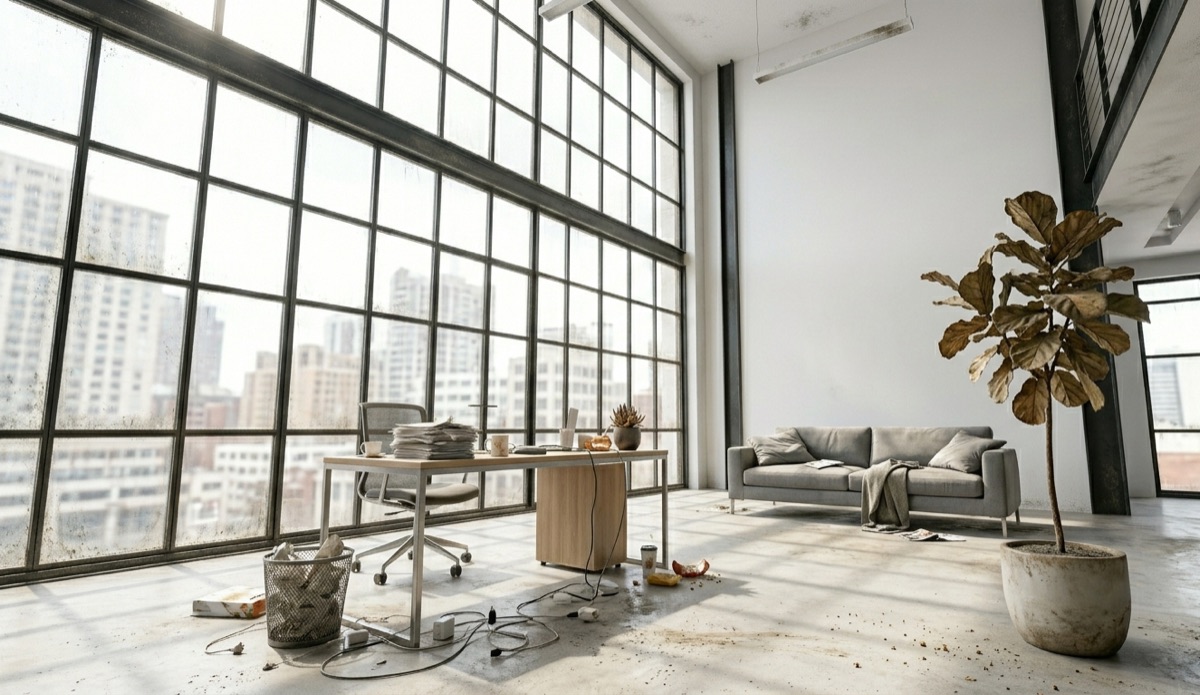 Cleaning / Maid Services — before