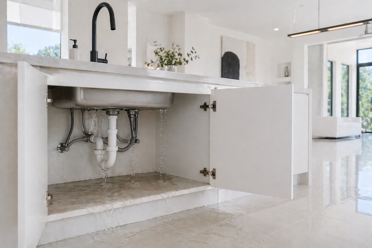 Plumbing — before